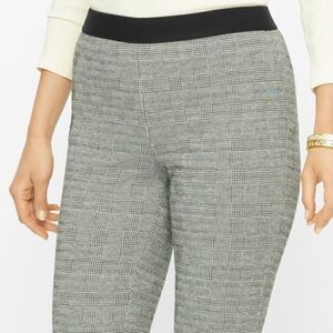 Talbots size 2 leggings dress pants checkered plaid